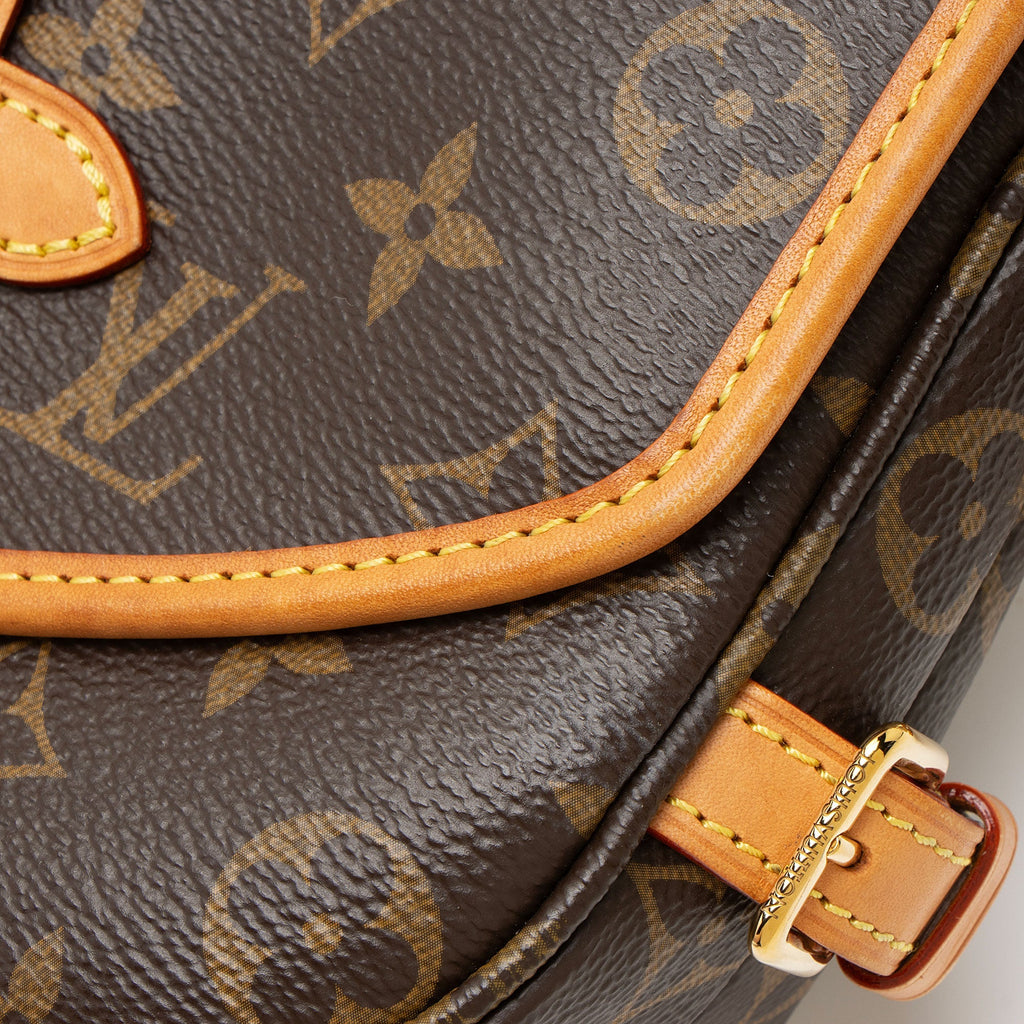Louis Vuitton Monogram Canvas Saumur BB Shoulder Bag - Brown