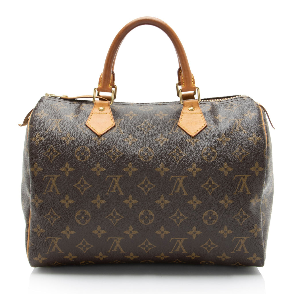 Louis Vuitton Monogram Canvas Speedy 30 Satchel - FINAL SALE - Brown