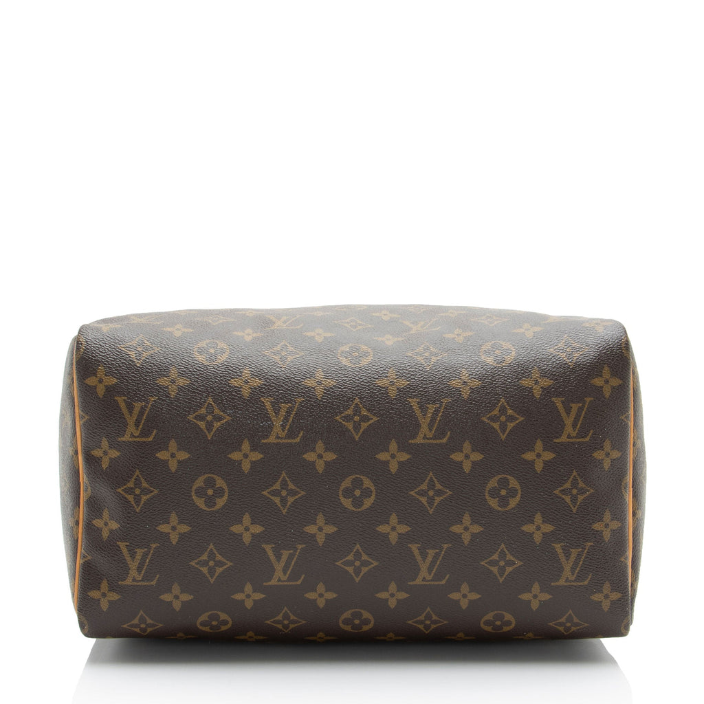 Louis Vuitton Monogram Canvas Speedy 30 Satchel - FINAL SALE - Brown