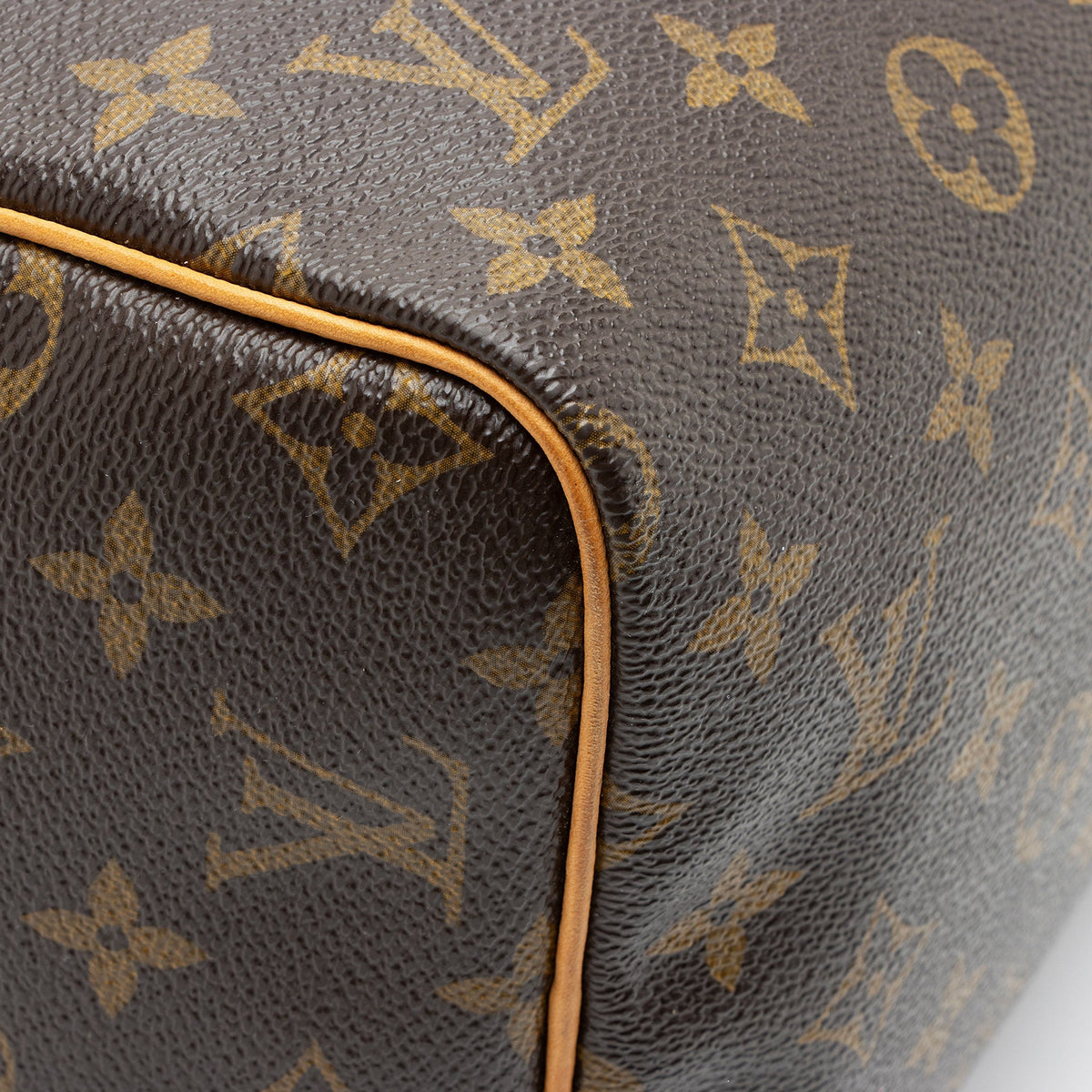 Louis Vuitton Monogram Canvas Speedy 30 Satchel - FINAL SALE - Brown