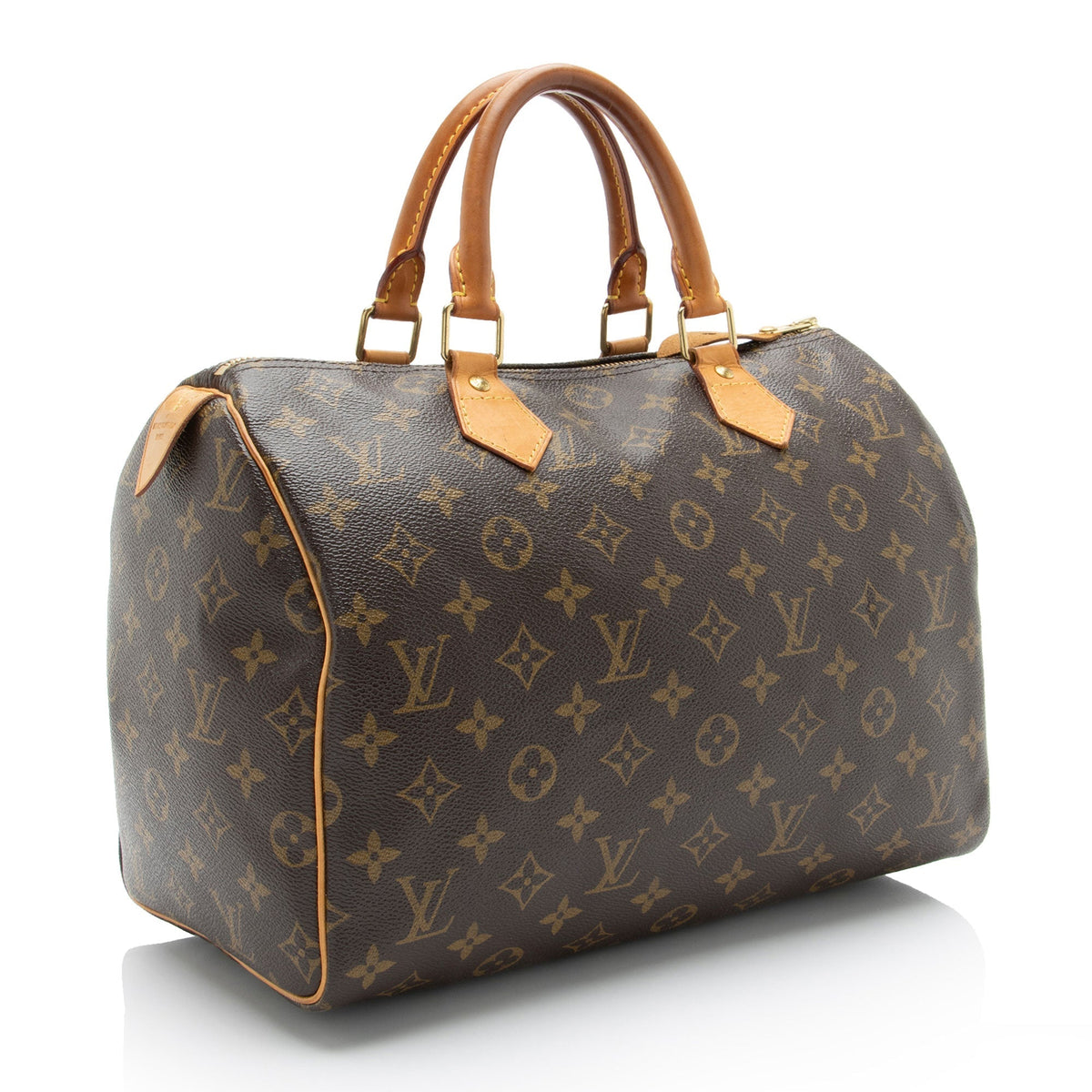 Louis Vuitton Monogram Canvas Speedy 30 Satchel - FINAL SALE - Brown