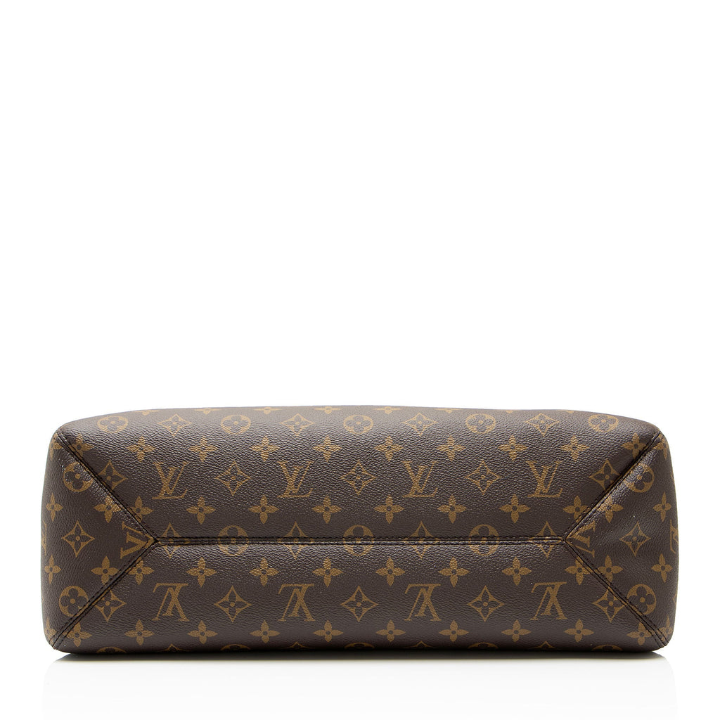 Louis Vuitton Monogram Canvas The Drop GM Shoulder Bag - Black/Brown