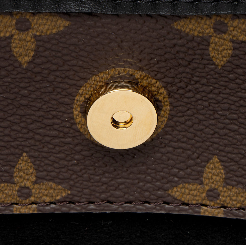 Louis Vuitton Monogram Canvas The Drop GM Shoulder Bag - Black/Brown