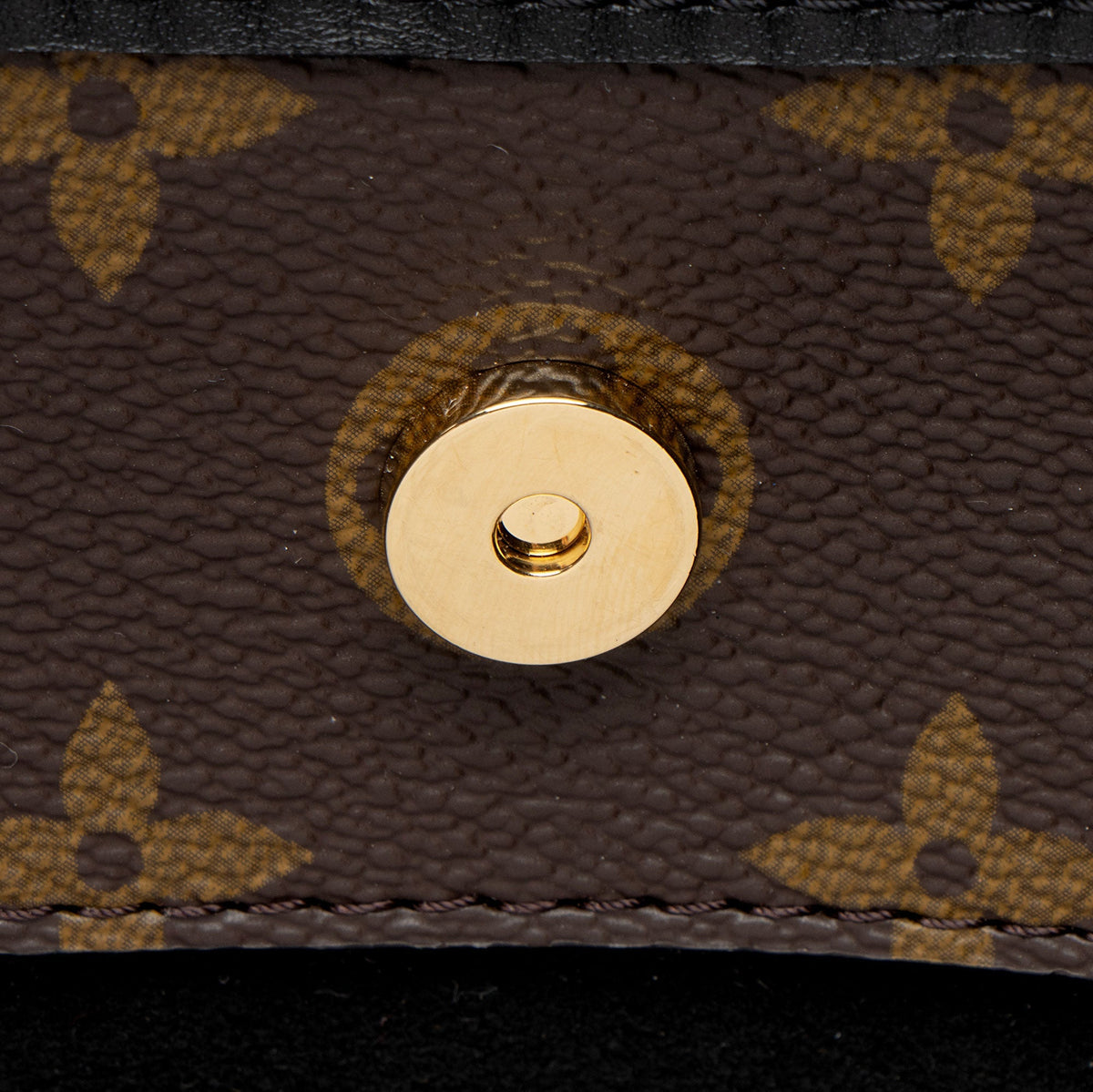 Louis Vuitton Monogram Canvas The Drop GM Shoulder Bag - Black/Brown