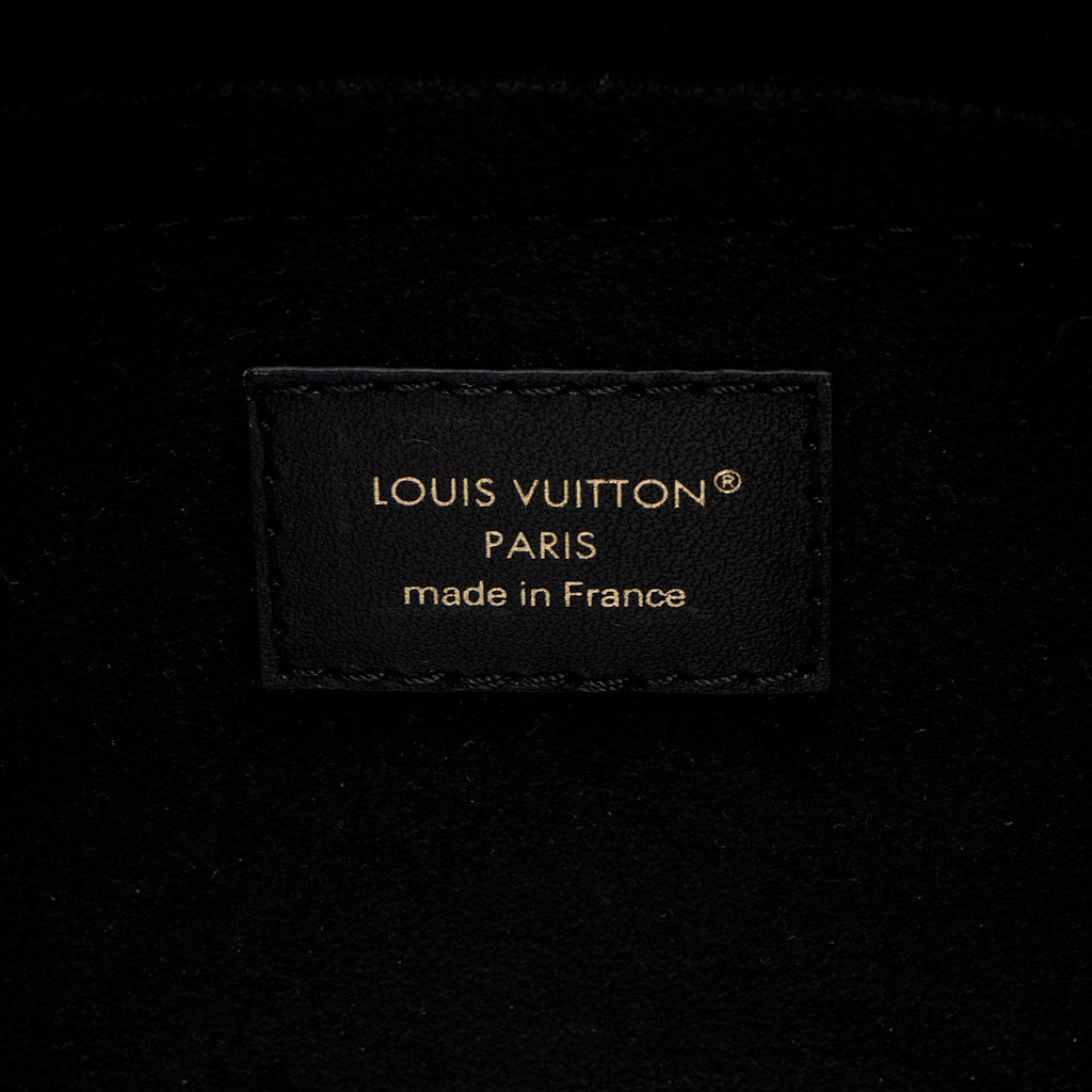 Louis Vuitton Monogram Canvas The Drop GM Shoulder Bag - Black/Brown