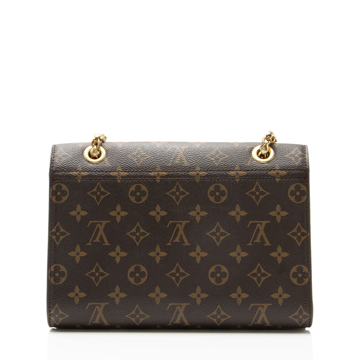 Louis Vuitton Monogram Canvas Victoire Chain Bag - Brown/Red
