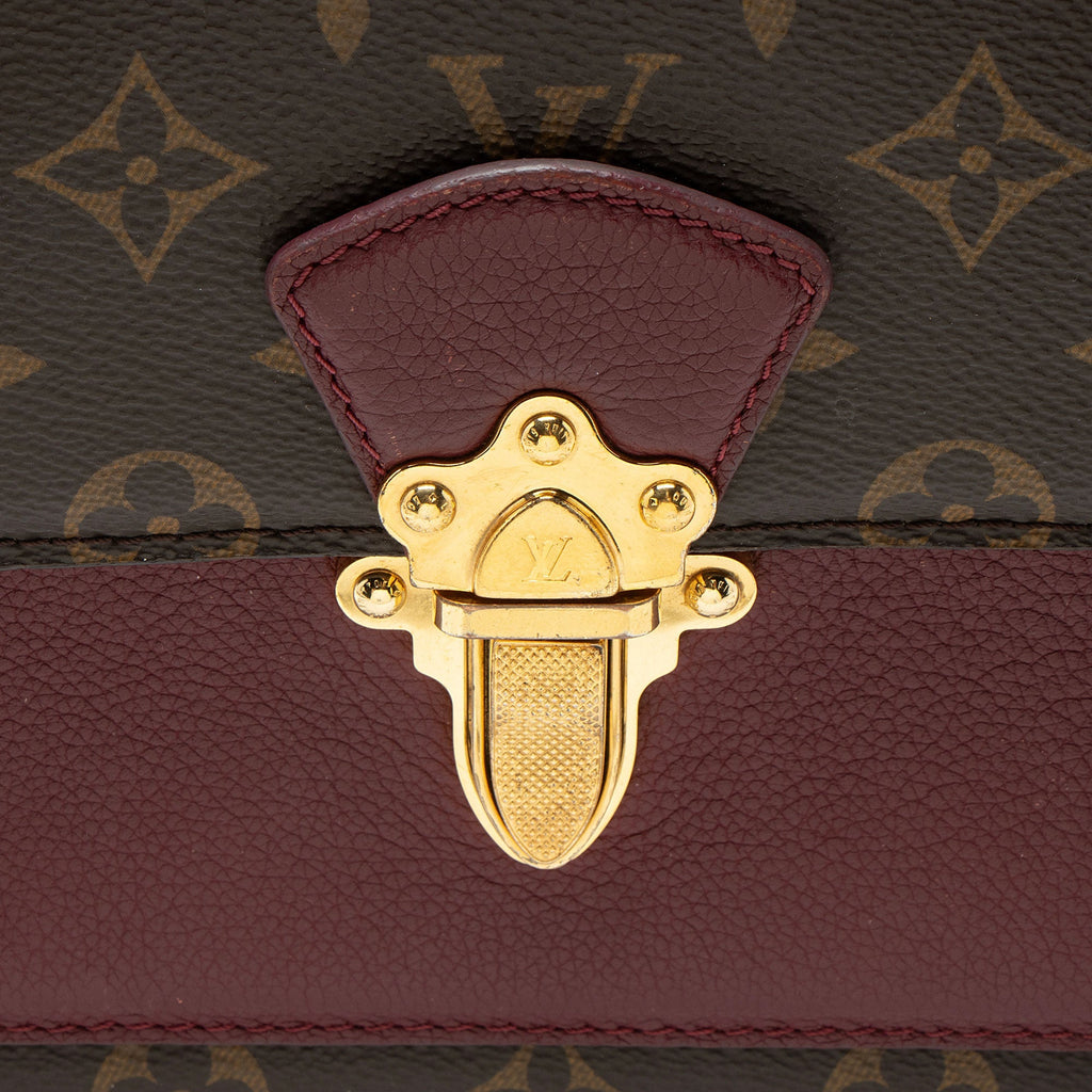 Louis Vuitton Monogram Canvas Victoire Chain Bag - Brown/Red