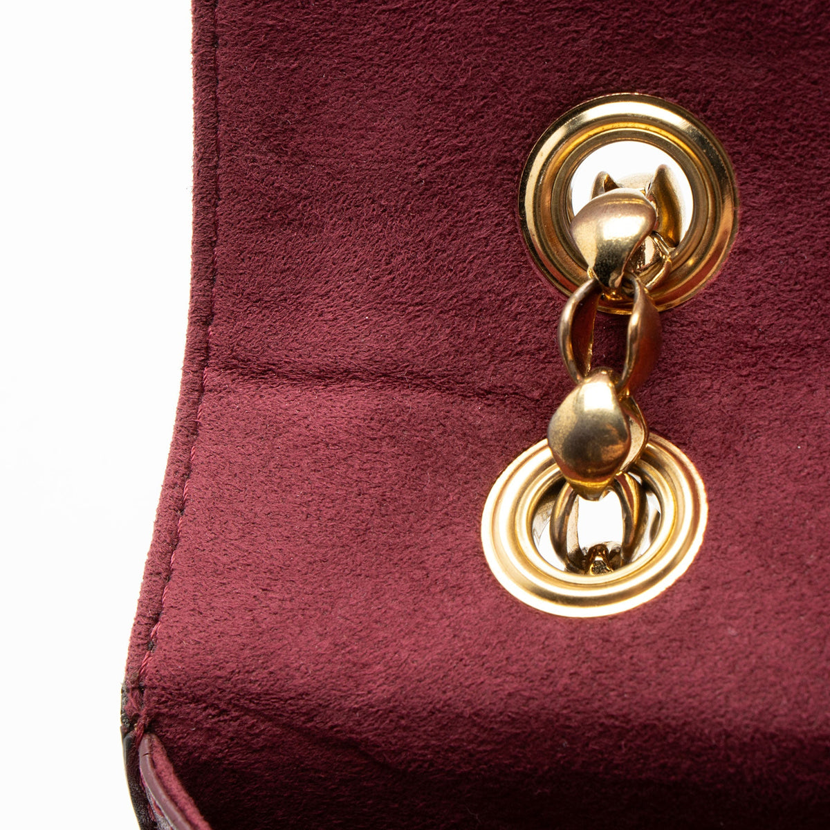 Louis Vuitton Monogram Canvas Victoire Chain Bag - Brown/Red