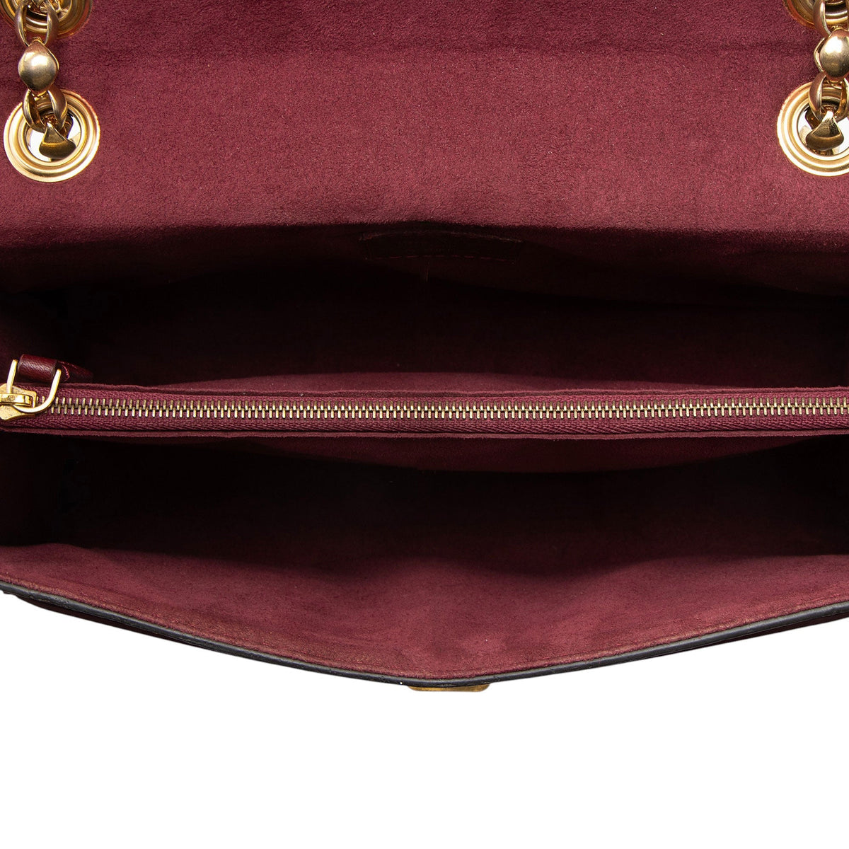 Louis Vuitton Monogram Canvas Victoire Chain Bag - Brown/Red