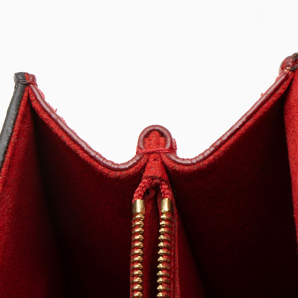 Louis Vuitton Monogram Canvas Victoire Chain Bag - Brown/Red