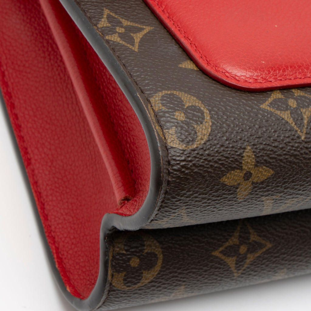 Louis Vuitton Monogram Canvas Victoire Chain Bag - Brown/Red