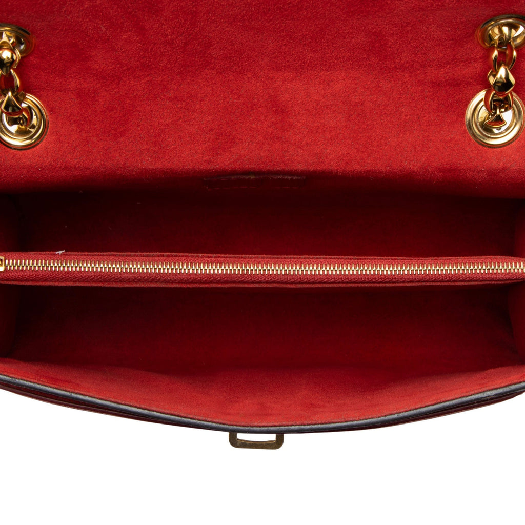 Louis Vuitton Monogram Canvas Victoire Chain Bag - Brown/Red