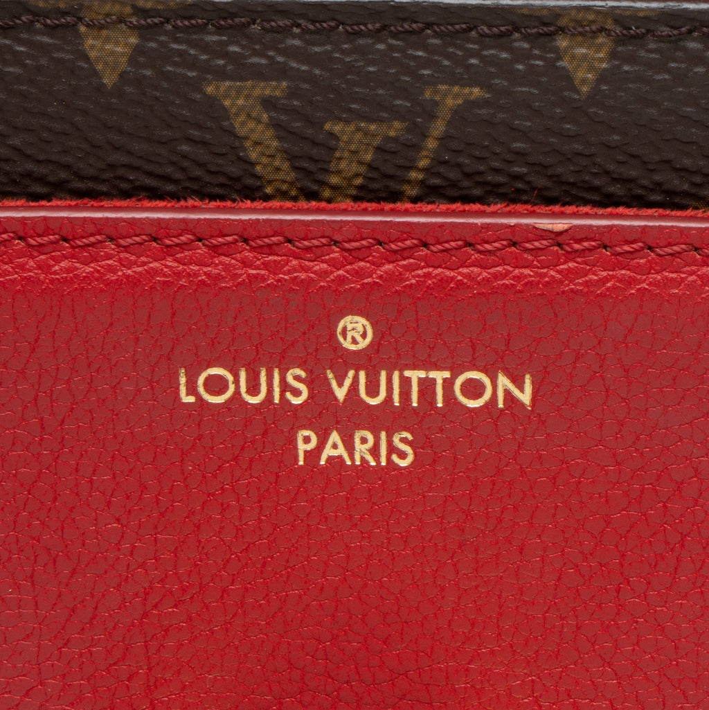 Louis Vuitton Monogram Canvas Victoire Chain Bag - Brown/Red