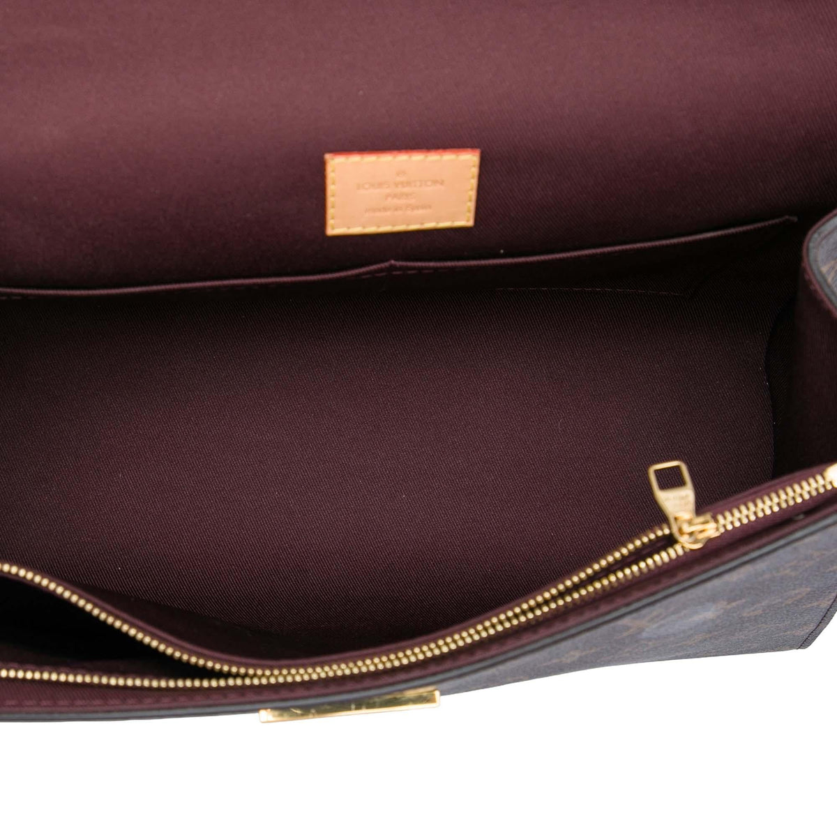 Louis Vuitton Monogram Cluny MM Satchel - Brown
