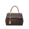 Louis Vuitton Monogram Cluny MM Satchel - Brown