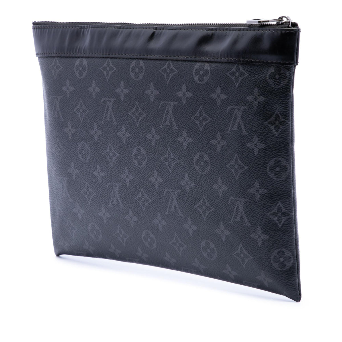 Louis Vuitton Monogram Eclipse Discovery Pochette GM - Black