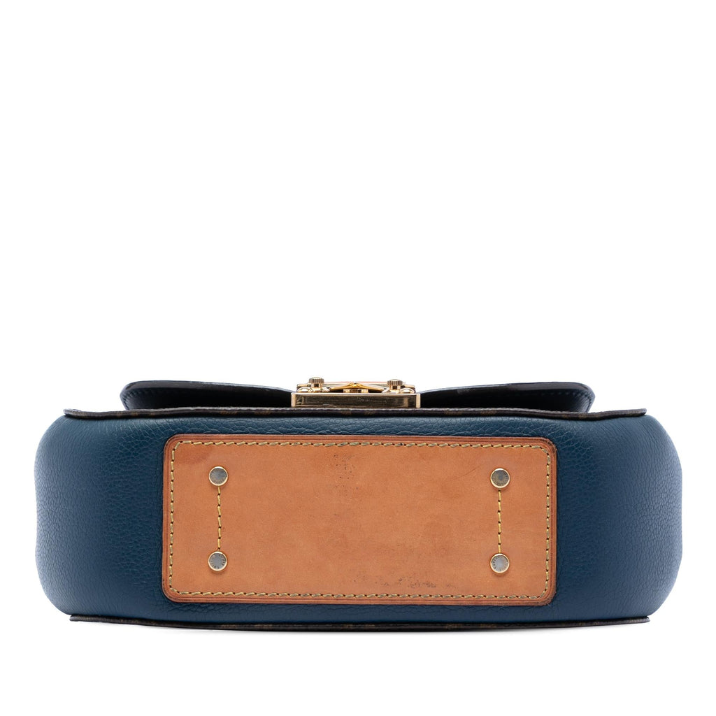 Louis Vuitton Monogram Eden PM Satchel - Blue/Brown