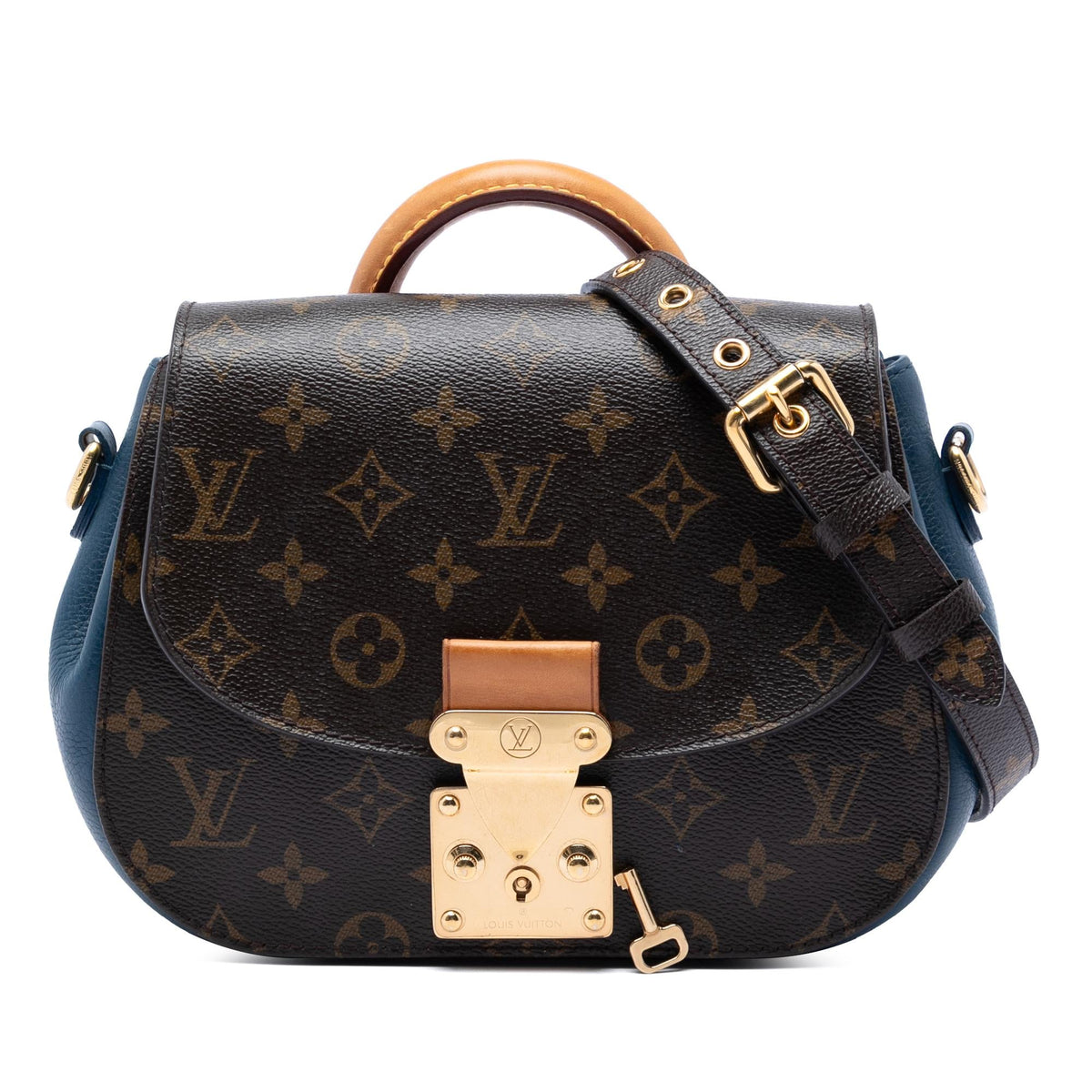 Louis Vuitton Monogram Eden PM Satchel - Blue/Brown