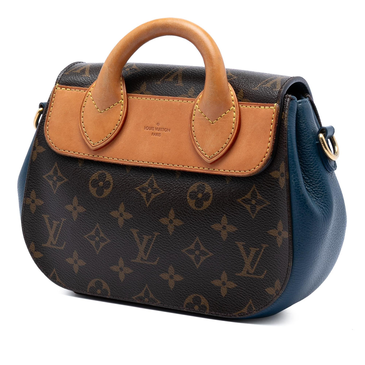 Louis Vuitton Monogram Eden PM Satchel - Blue/Brown