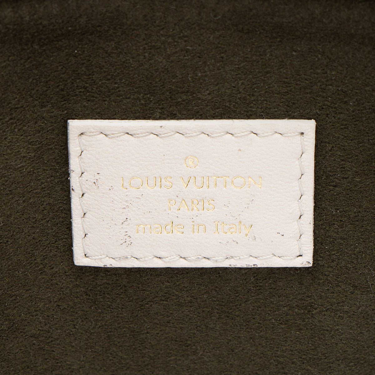 Louis Vuitton Monogram Embossed Lambskin Coussin PM Shoulder Bag - White
