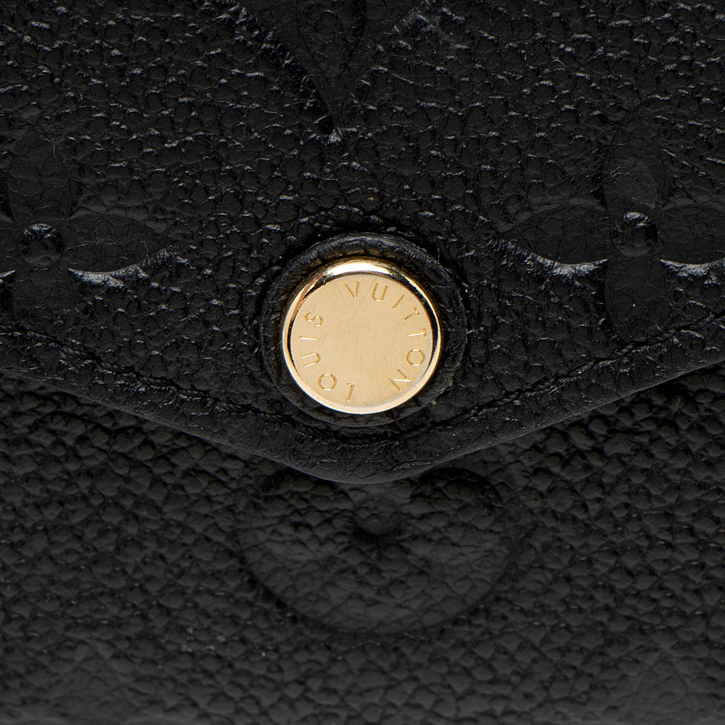 Louis Vuitton Monogram Empreinte Felicie Pochette - Black