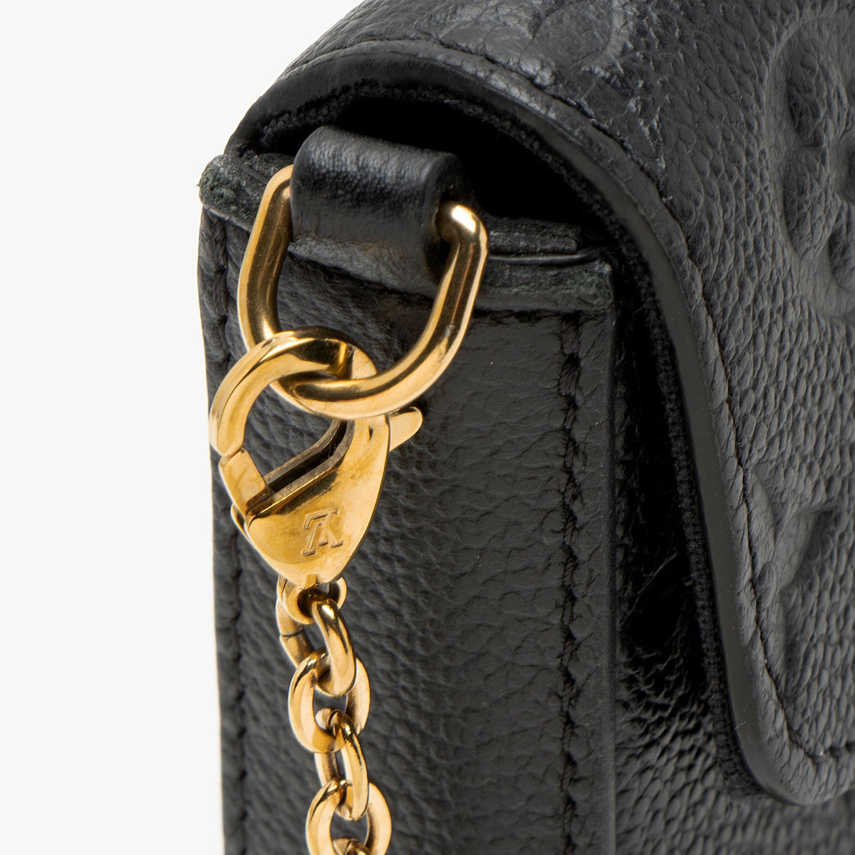 Louis Vuitton Monogram Empreinte Felicie Pochette - Black