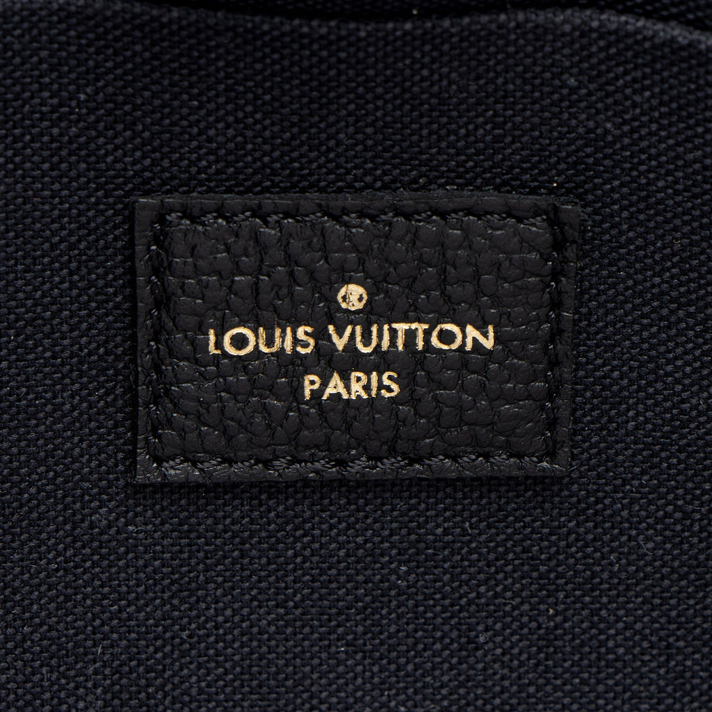 Louis Vuitton Monogram Empreinte Felicie Pochette - Black