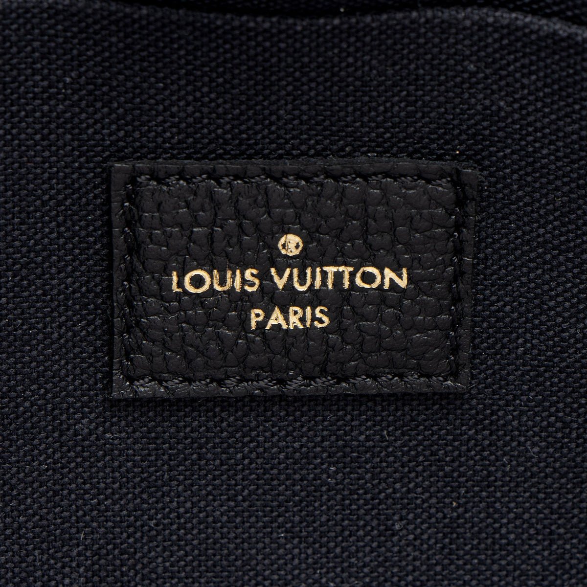 Louis Vuitton Monogram Empreinte Felicie Pochette - Black