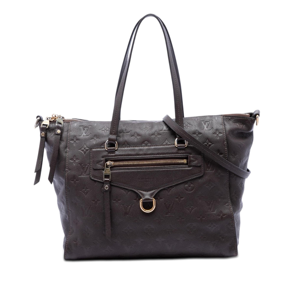 Louis Vuitton Monogram Empreinte Lumineuse PM Tote Bag - Brown