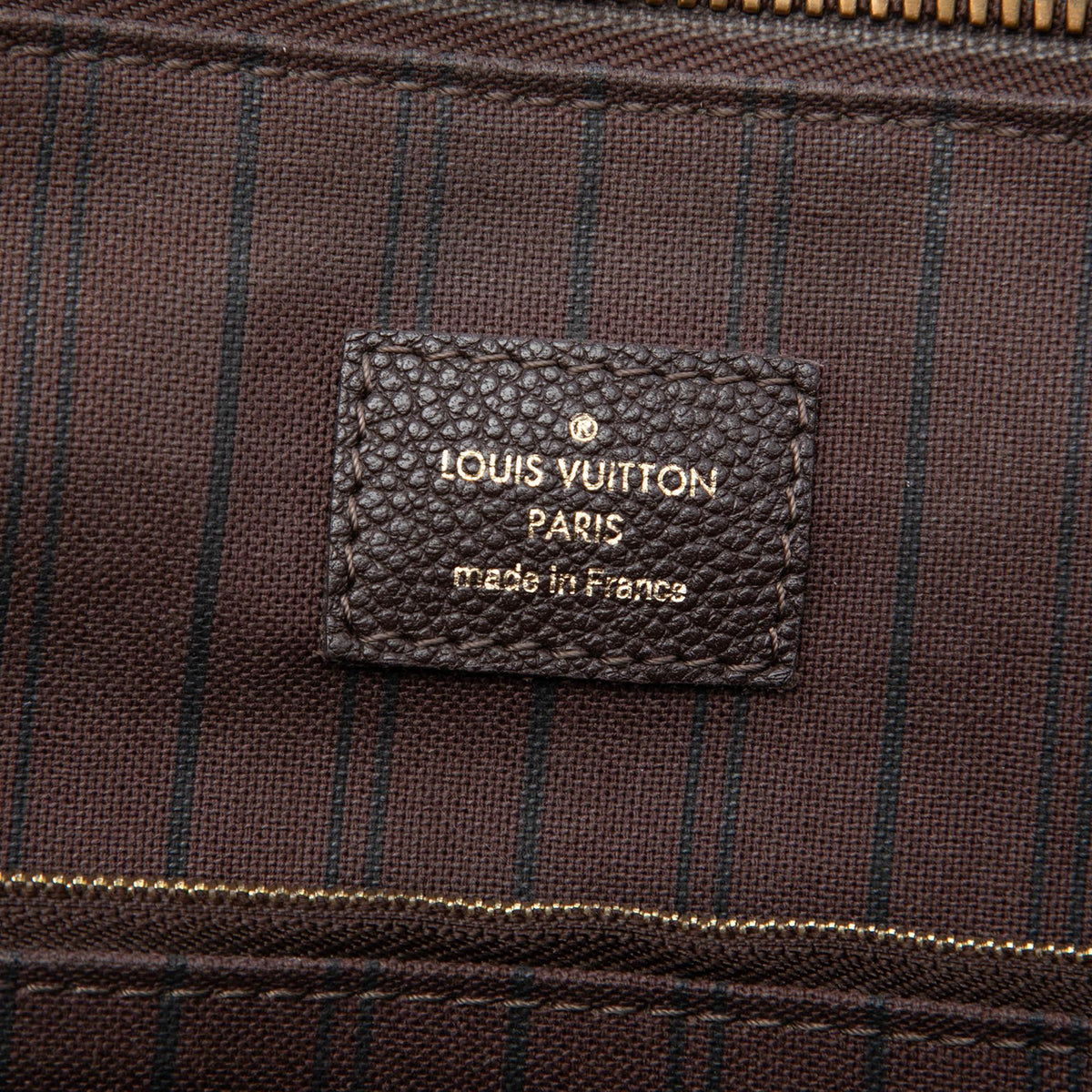 Louis Vuitton Monogram Empreinte Lumineuse PM Tote Bag - Brown
