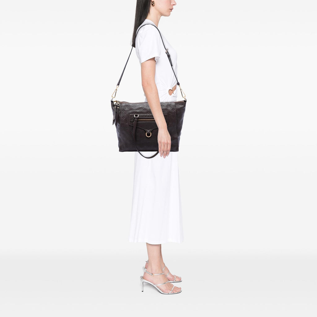 Louis Vuitton Monogram Empreinte Lumineuse PM Tote Bag - Brown
