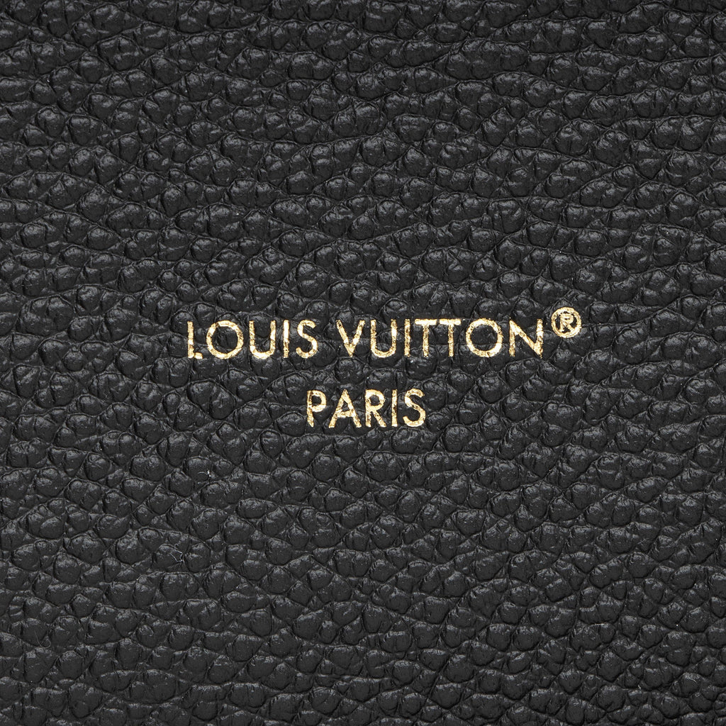 Louis Vuitton Monogram Empreinte Pochette Metis E/W Shoulder Bag - Black