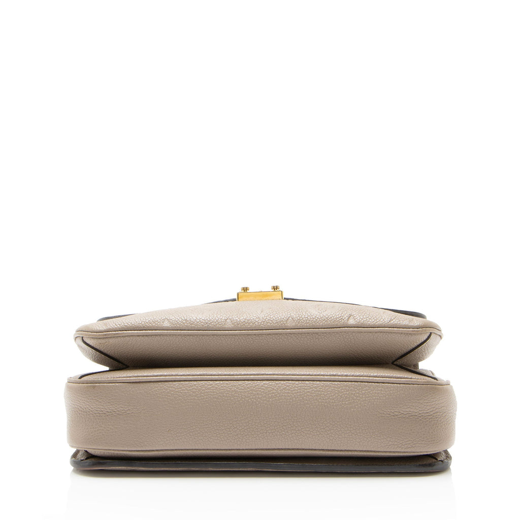 Louis Vuitton Monogram Empreinte Pochette Metis Shoulder Bag - Beige