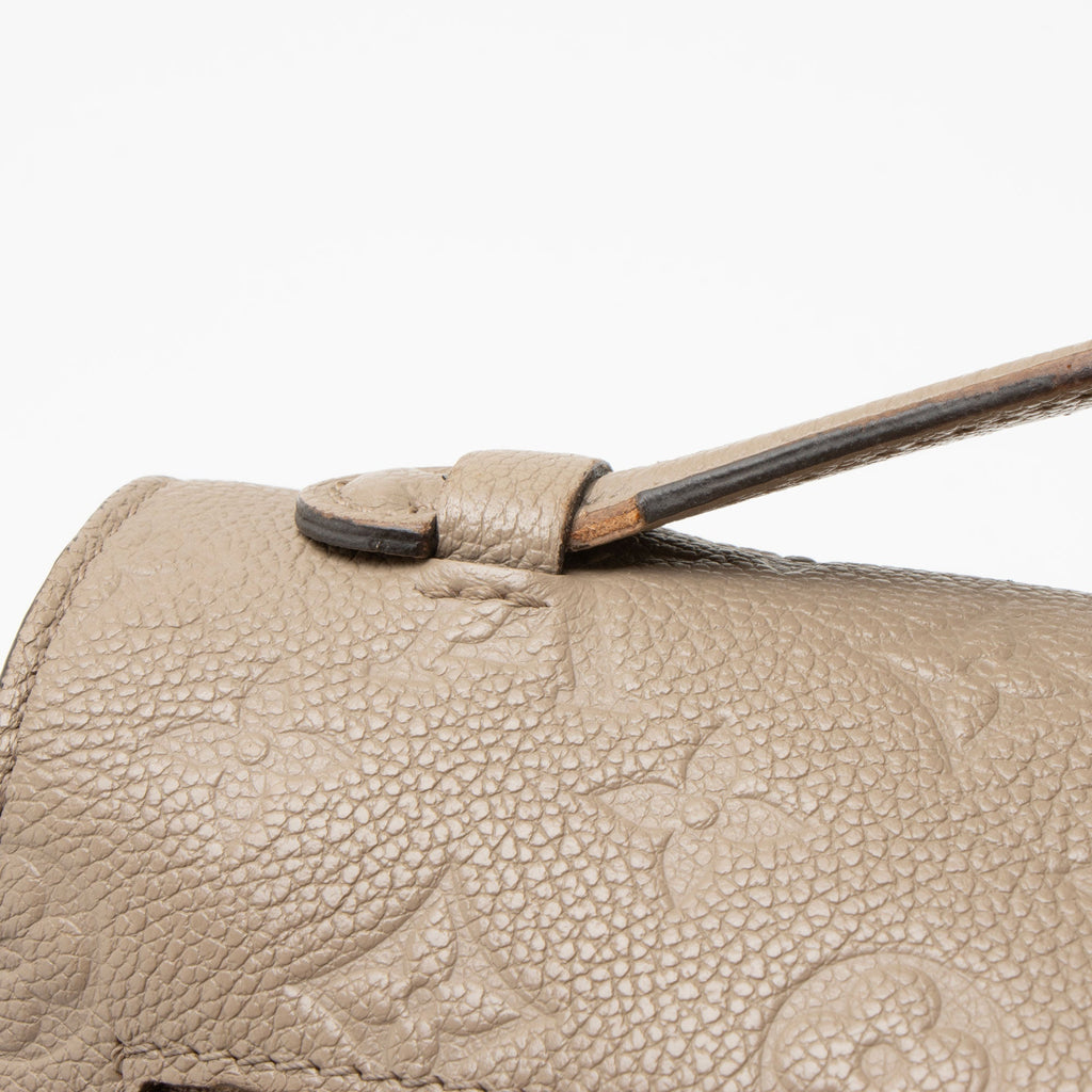 Louis Vuitton Monogram Empreinte Pochette Metis Shoulder Bag - Beige