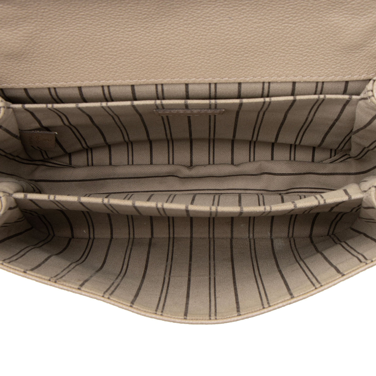 Louis Vuitton Monogram Empreinte Pochette Metis Shoulder Bag - Beige