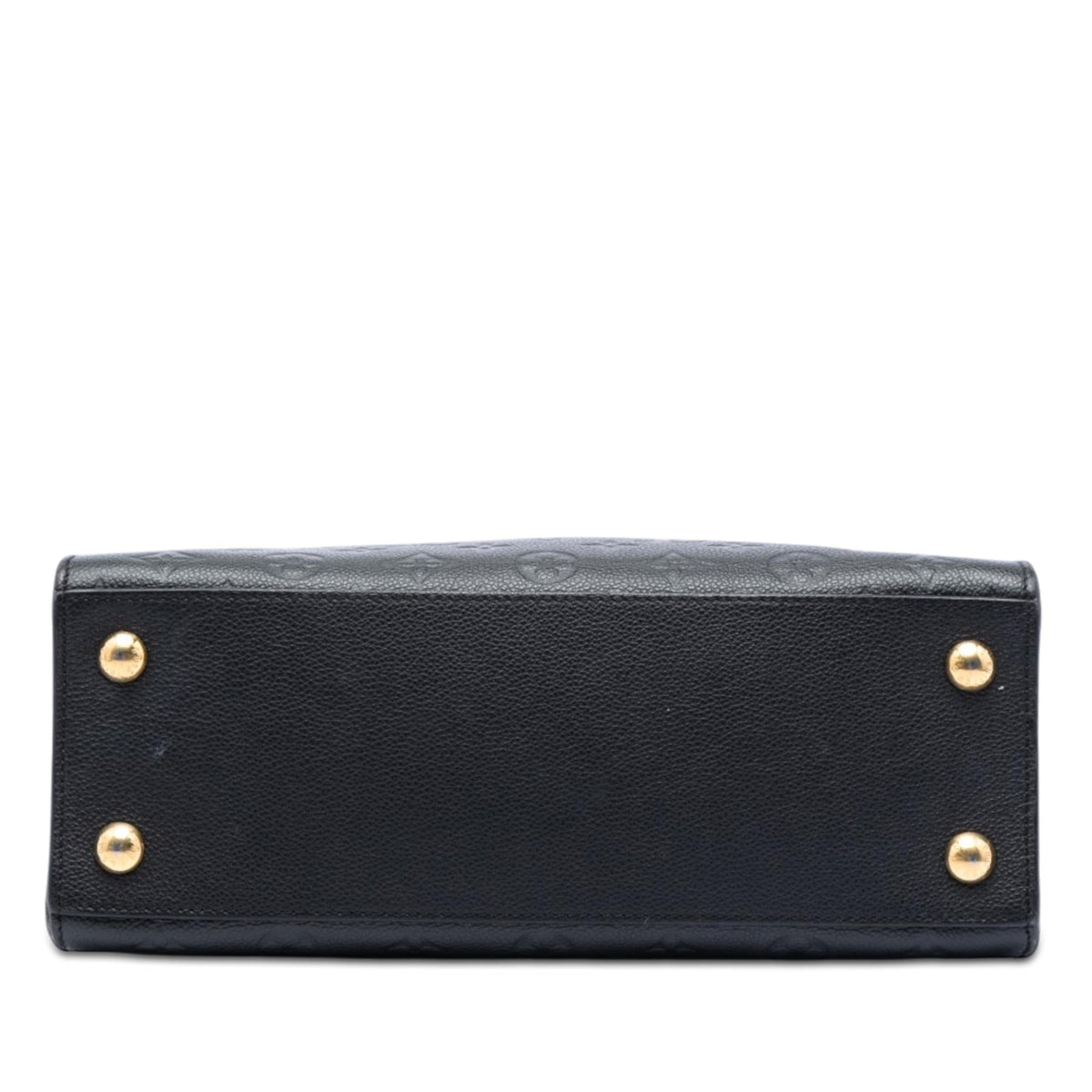 Louis Vuitton Monogram Empreinte Pont Neuf MM Satchel - Black