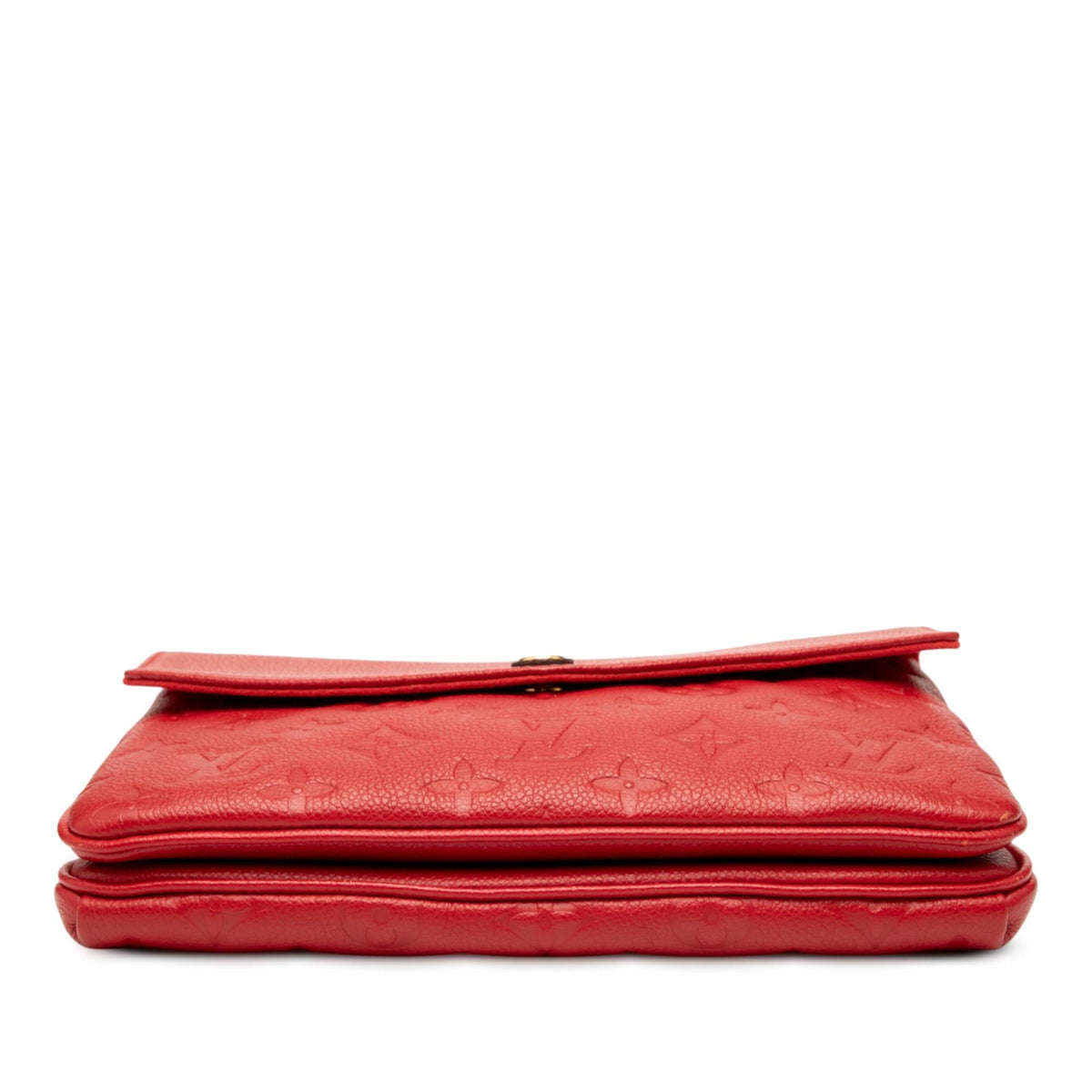 Louis Vuitton Monogram Empreinte Twice Crossbody Bag - Red