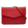 Louis Vuitton Monogram Empreinte Twice Crossbody Bag - Red