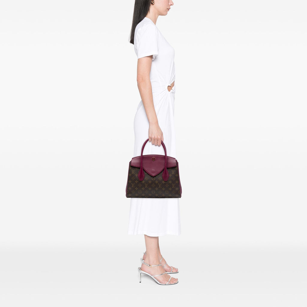 Louis Vuitton Monogram Florine Satchel - Brown