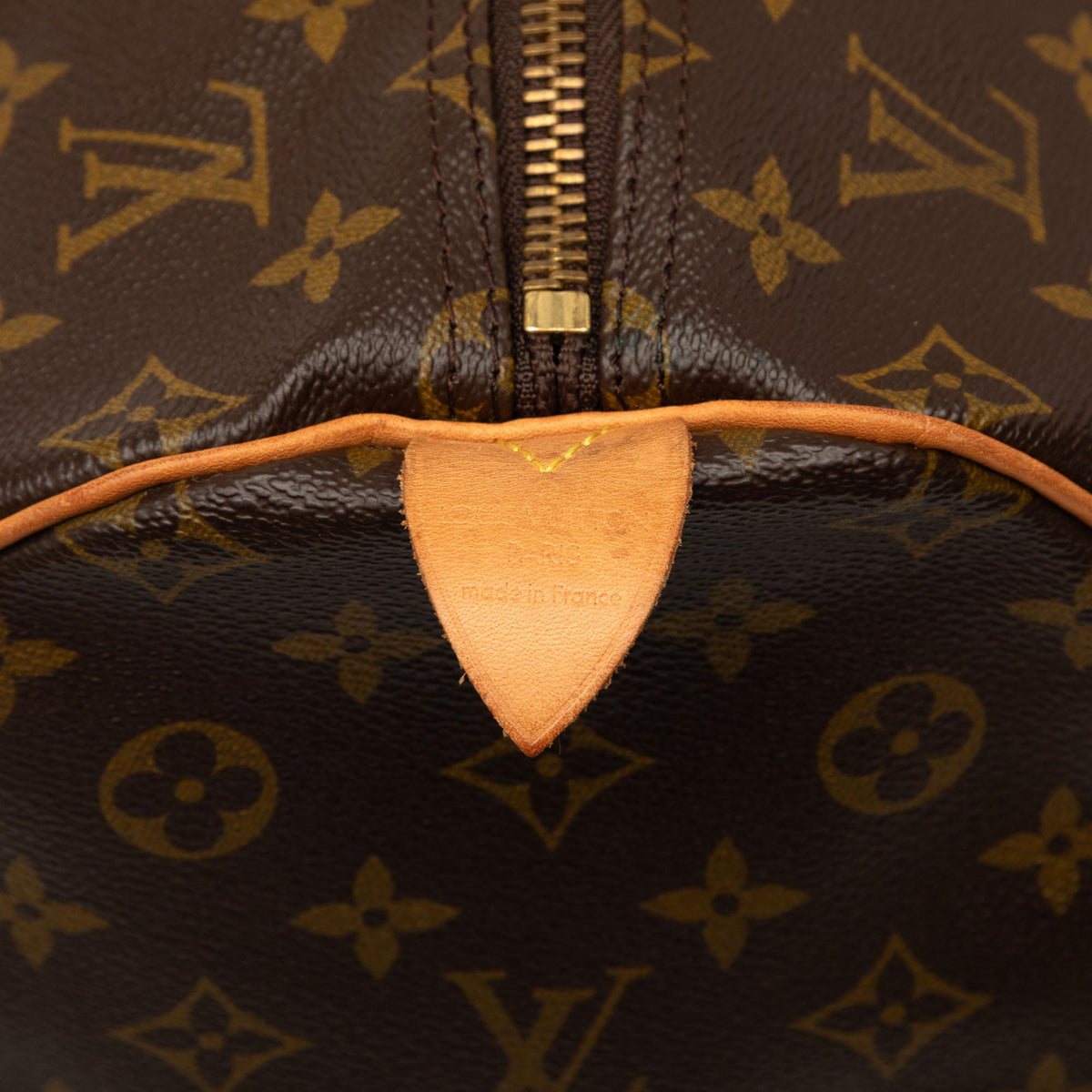 Louis Vuitton Monogram Keepall 55 Duffle Bag - Brown