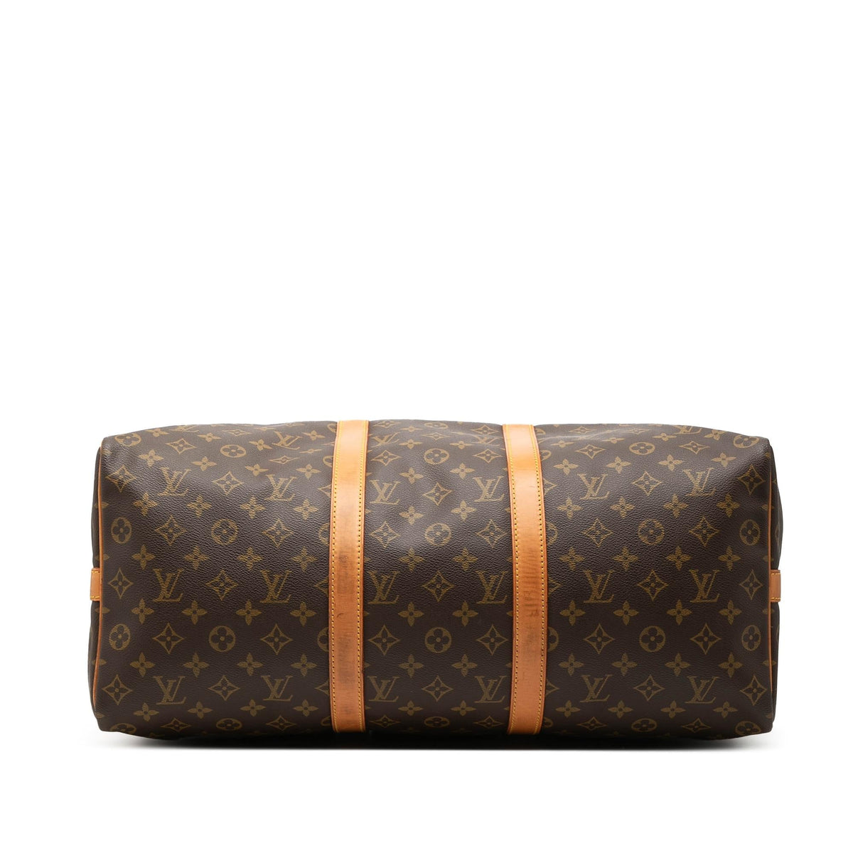 Louis Vuitton Monogram Keepall Bandouliere 50 Duffle Bag - Brown