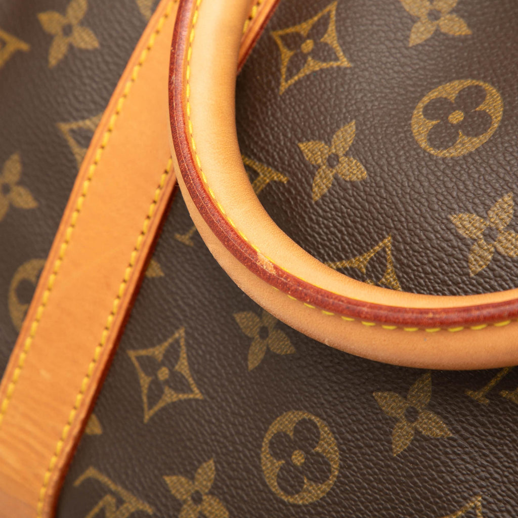 Louis Vuitton Monogram Keepall Bandouliere 50 Duffle Bag - Brown