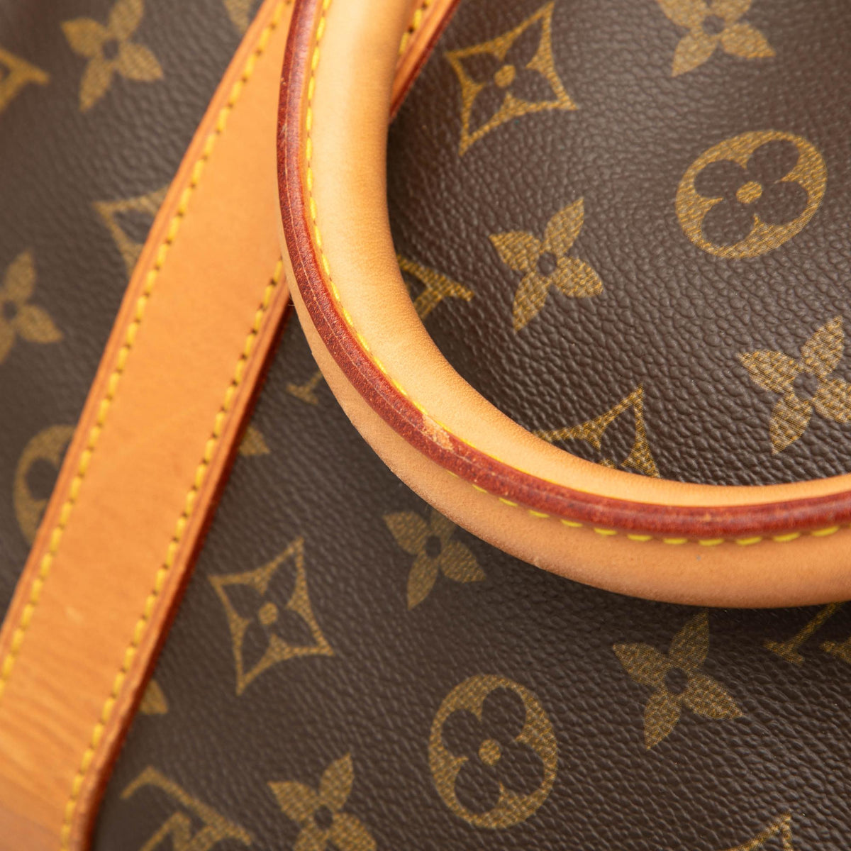Louis Vuitton Monogram Keepall Bandouliere 50 Duffle Bag - Brown