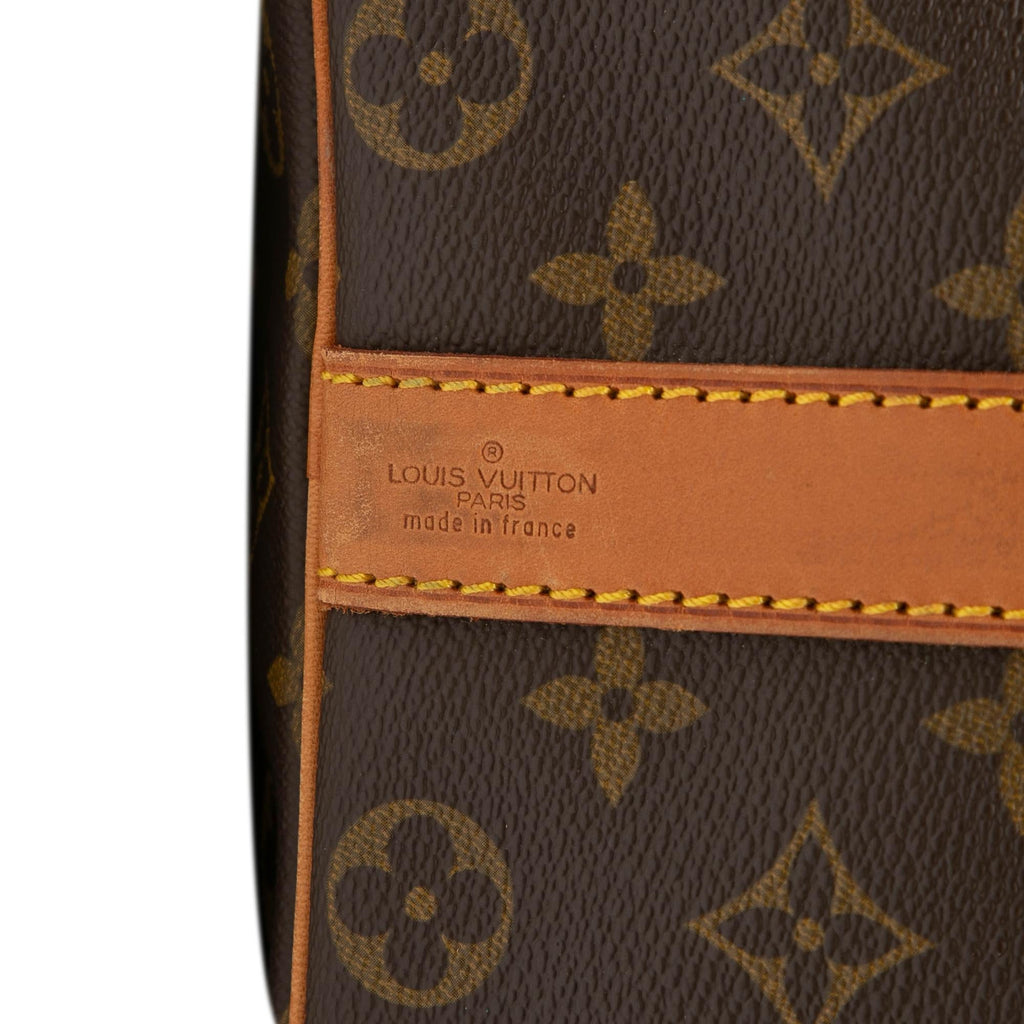 Louis Vuitton Monogram Keepall Bandouliere 50 Duffle Bag - Brown