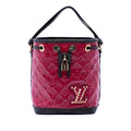 Louis Vuitton Monogram Limited Edition Autumn Winter Double Jeu Neo Neo MM Shoulder Bag - Red