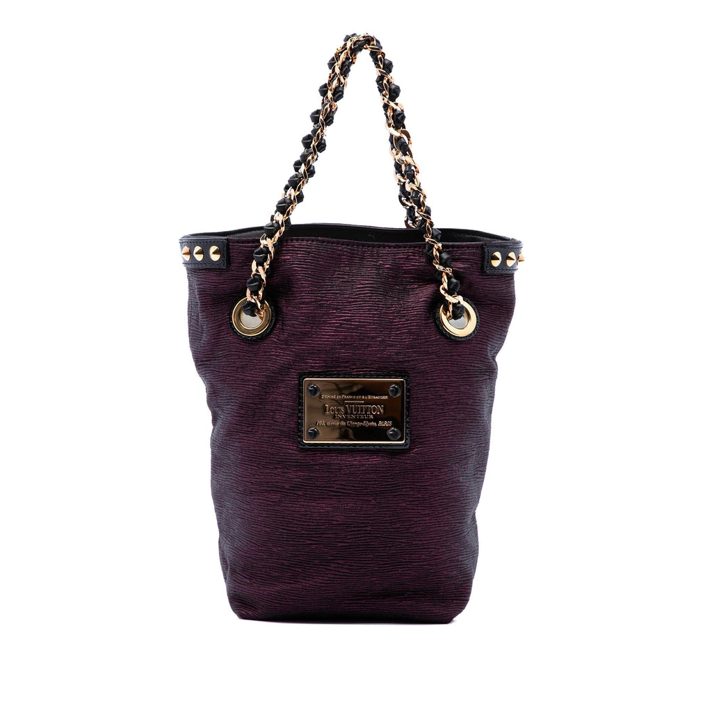 Louis Vuitton Monogram Limited Edition Autumn Winter Double Jeu Neo Neo MM Shoulder Bag - Red