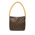Louis Vuitton Monogram Looping MM Shoulder Bag - Brown