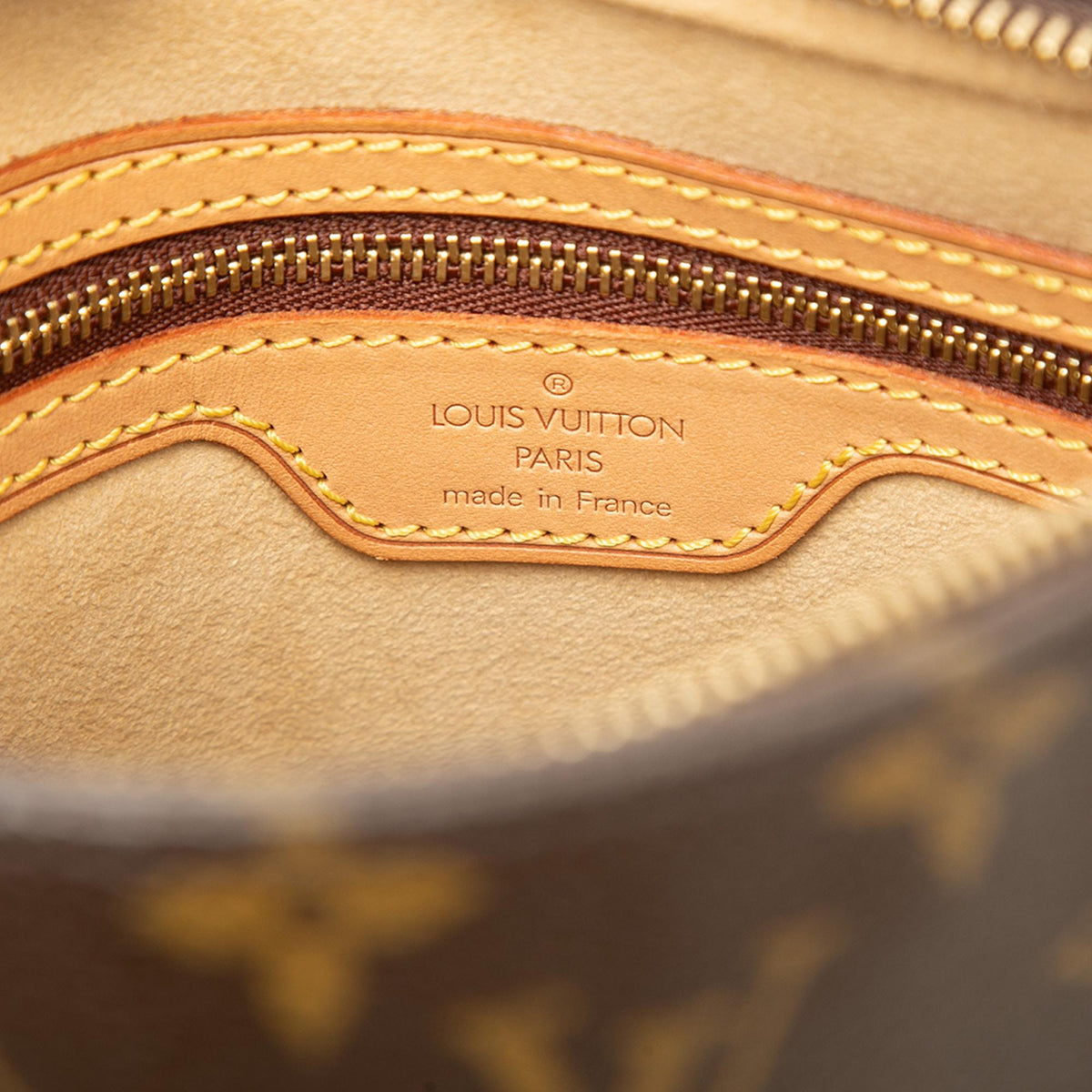 Louis Vuitton Monogram Looping MM Shoulder Bag - Brown