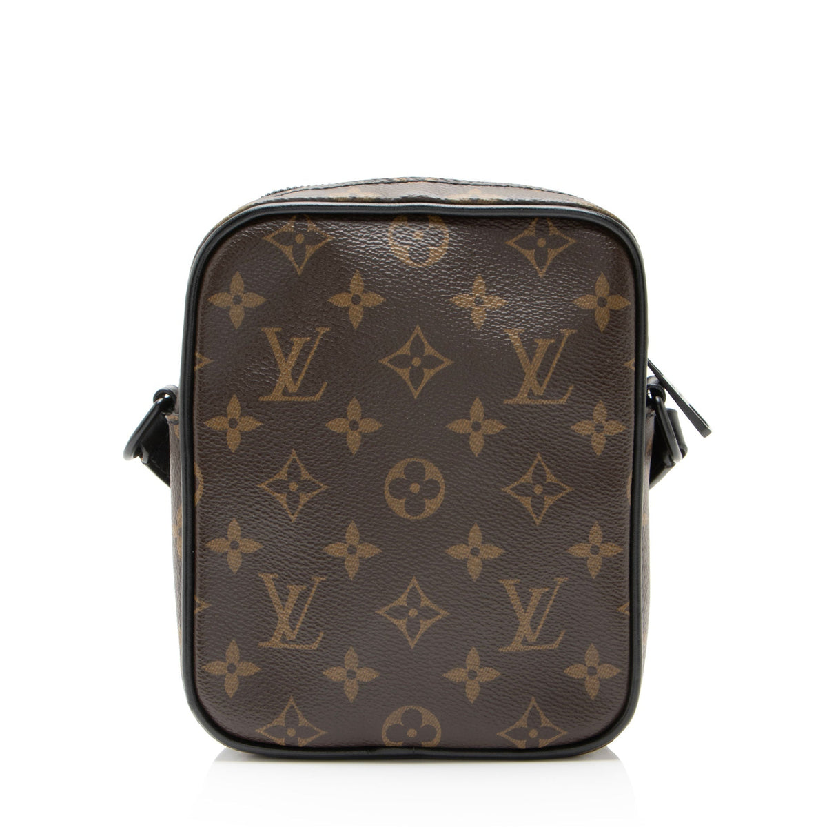 Louis Vuitton Monogram Macassar Christopher Wearable Wallet Shoulder Bag - Black/Brown
