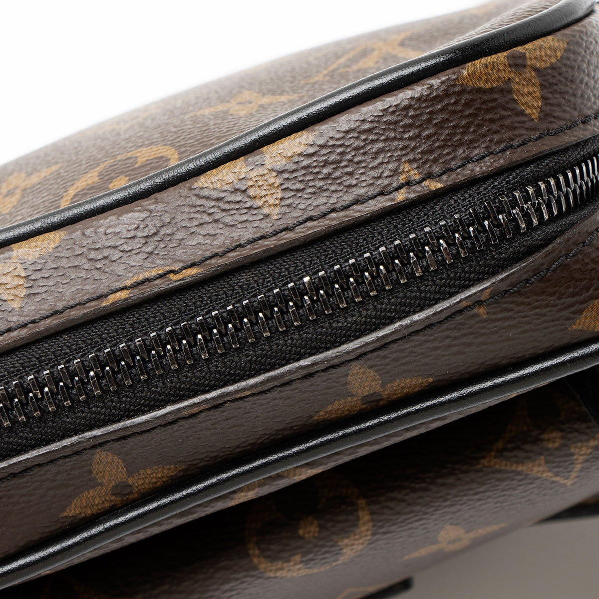 Louis Vuitton Monogram Macassar Christopher Wearable Wallet Shoulder Bag - Black/Brown